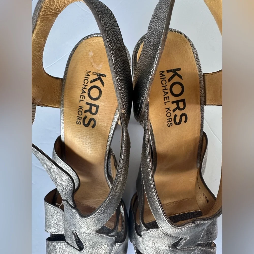 Michael Kors‎ Women's Silver Sandals